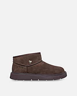 Skechers Keepsakes Cozy Slip-Ins Mini Boot with Memory Foam - Standard Fit