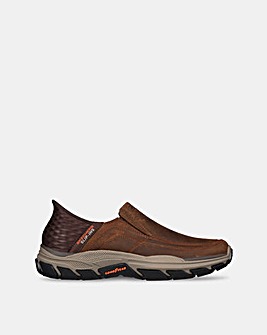 Skechers Respected Elgin Slip-Ins - Brown