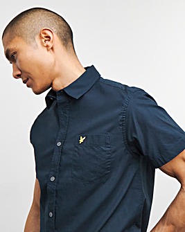 Lyle & Scott Dark Navy Poplin Shirt