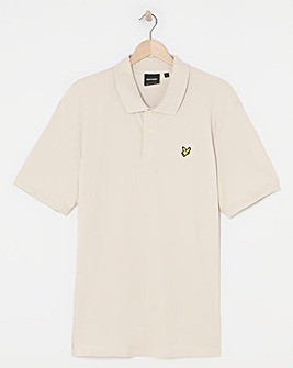Lyle & Scott Classic Short Sleeve Polo - Sand