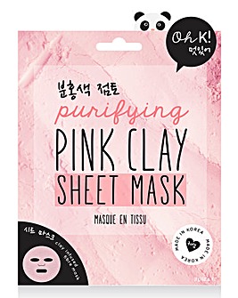 Oh K! Pink Clay Sheet Mask