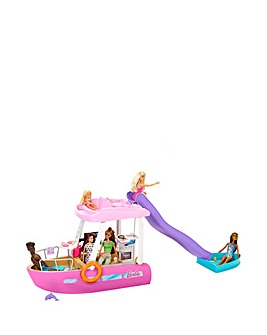Barbie Boat With Pool And Slide, Dream Boat Playset And Accessories