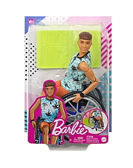 Ken Fashionista with Wheelchair Accessory & Ramp