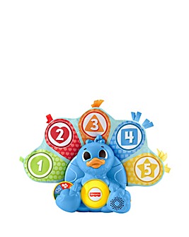 Fisher-Price Linkamals Press N Play Peacock