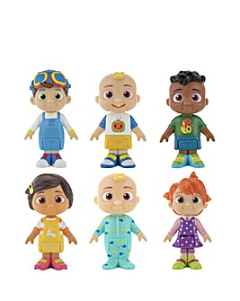 Cocomelon 6 Figure Pack Family & Friends