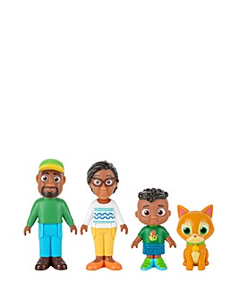 Cocomelon 4 Figure Pack Cody's Family