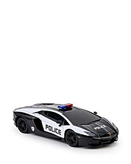 CMJ 1:24 Scale Lamborghini Police RC Car