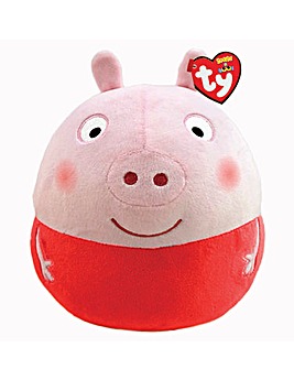 TY Peppa Pig Squish-A-Boo 14-inch Plush