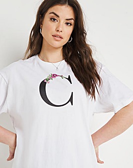 C' Initial T-shirt