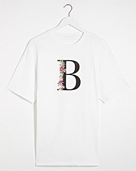 B' Initial T-shirt