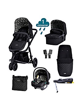 Cosatto Giggle 3in1 i-size Everything Bundle - Silhouette