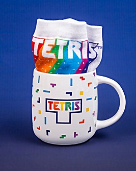 Tetris Mug and Sock Gift Set