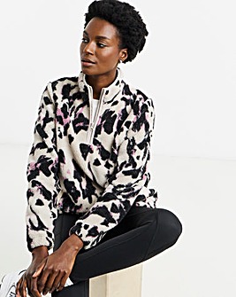 Snowdonia Printed 1/4 Zip Fleece