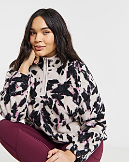 Snowdonia Printed 1/4 Zip Fleece