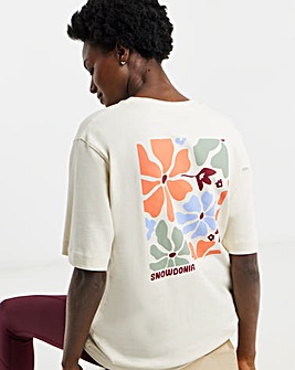 Snowdonia Floral Graphic Oversized T-Shirt