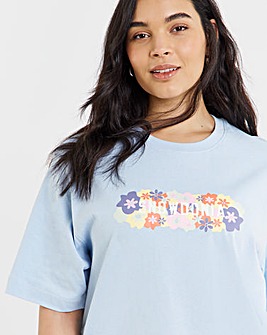 Snowdonia Floral Branded T-Shirt