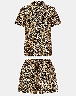 Accessorize Leopard Print Pyjamas Set