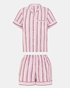 Accessorize Stripe Short Pyjamas