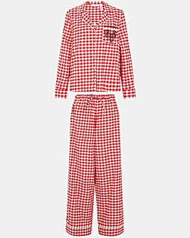 Accessorize Embroidered Long Pyjamas