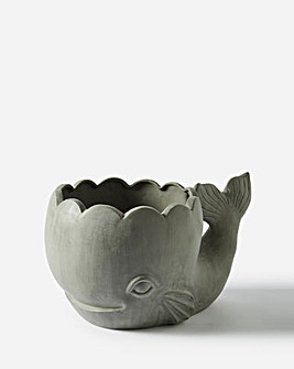 Small Whale Planter