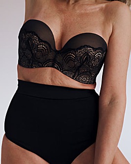 Wonderbra Refined Glamour Strapless Bra Black