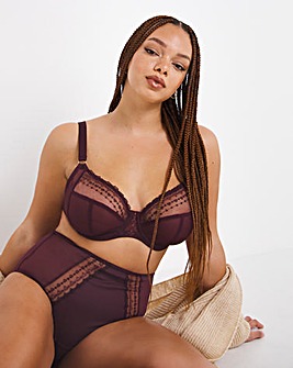 Elomi Matilda Full Fit Knicker Wine