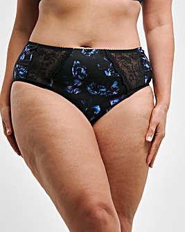 Elomi Morgan Full Fit Knicker Blue Print