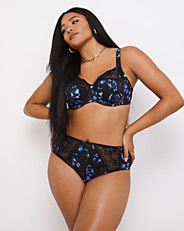 Elomi Morgan Full Fit Knicker Blue Print