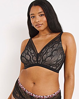 Buy Figleaves Harper Lace Underwired Flexi Bralette from Next Germany