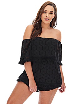 Figleaves Curve Embroidered Beach Set