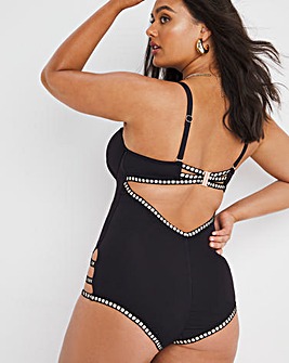 Figleaves Curve Miami Black Underwired Multiway Swimsuit