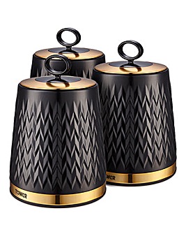 Tower Empire Set of 3 Canisters