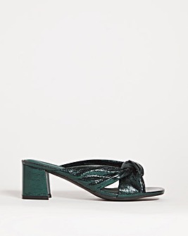 Joanna Hope Knotted Mule Sandal Extra Wide EEE Fit