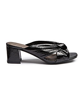 Joanna Hope Knotted Mule Sandal Wide E Fit