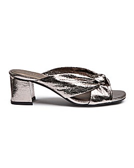 Joanna Hope Knotted Mule Sandal Wide E Fit
