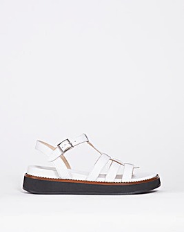 Leather Fisherman Sandals EEE Fit
