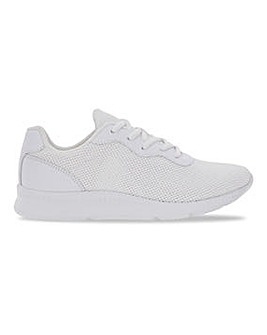 Lace Up Trainers Wide E Fit