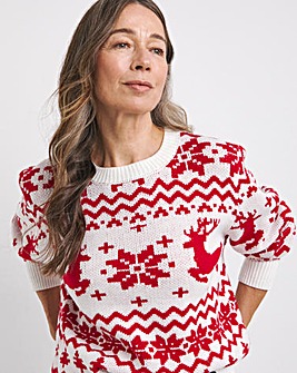 Fairisle Reindeer Jumper