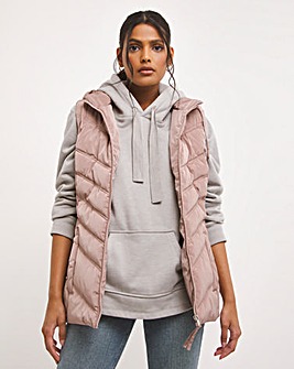 Pink Water Resistant Padded Gilet