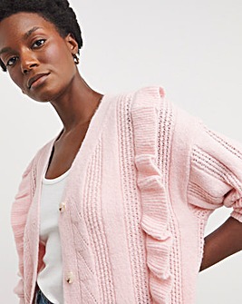 Frill Cardigan