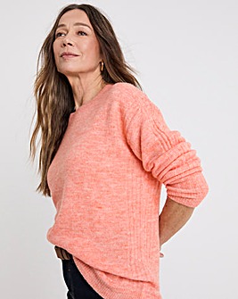 Apricot Rib Detailing Jumper