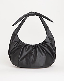 Satin Bow Detail Tote Bag