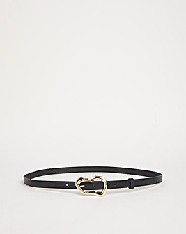 Oval Buckle Jean Belt