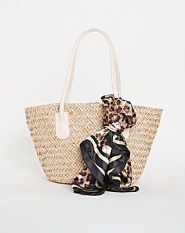 Raffia Basket Bag