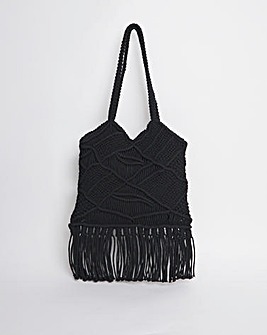 Macrame Tote Bag