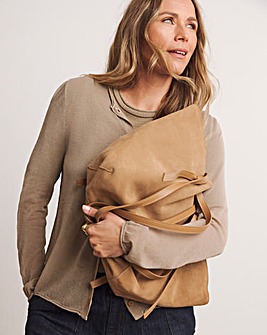 Anthology Real Suede Tote Bag