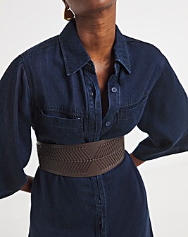Whipstitch Corset Belt