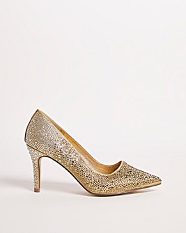 Ombre Sparkle Court Shoe E Fit