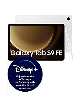 Samsung Galaxy Tab S9 FE 10.9in 128GB WiFi Tablet - Silver
