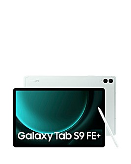 Samsung Galaxy Tab S9 FE+ 12.4in 128GB WiFi Tablet - Light Green